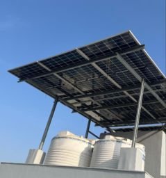 solar system installation